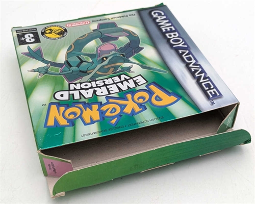 Pokemon Emerald - Komplet I Æske - Gameboy Advance Spil (B Grade) (Genbrug)